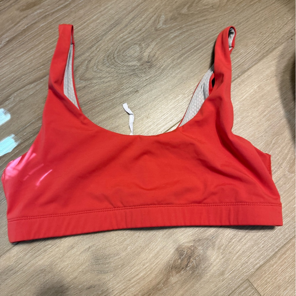 Vuori Vibrant Red Sports Bra